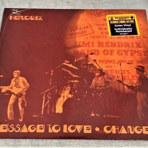 Jimi Hendrix 7" Vinyl Record ~ RSD 2020 ~ Colored Vinyl (Splatter) ~ New/Sealed!